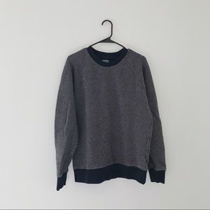 J. Crew navy Fleece.
